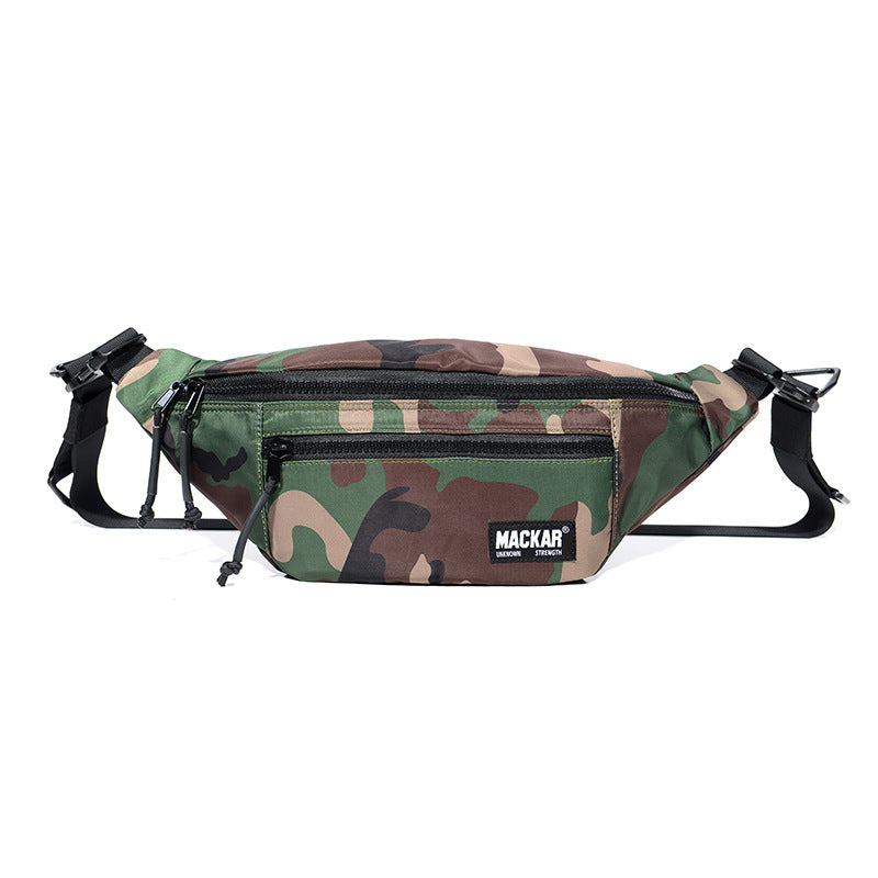 Mackar Sports Waist Bag - Waterproof Camouflage Outdoor Travel Mobile Phone Pouch