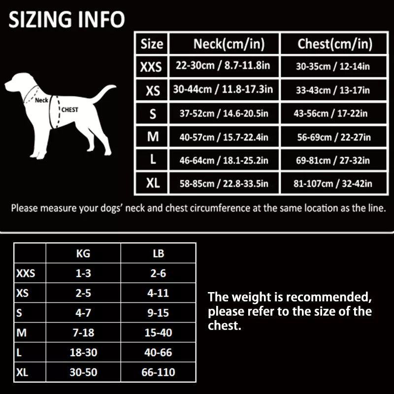 Truelove Ultra-Light Safety Pet Harness for Small, Medium, and Large Dogs