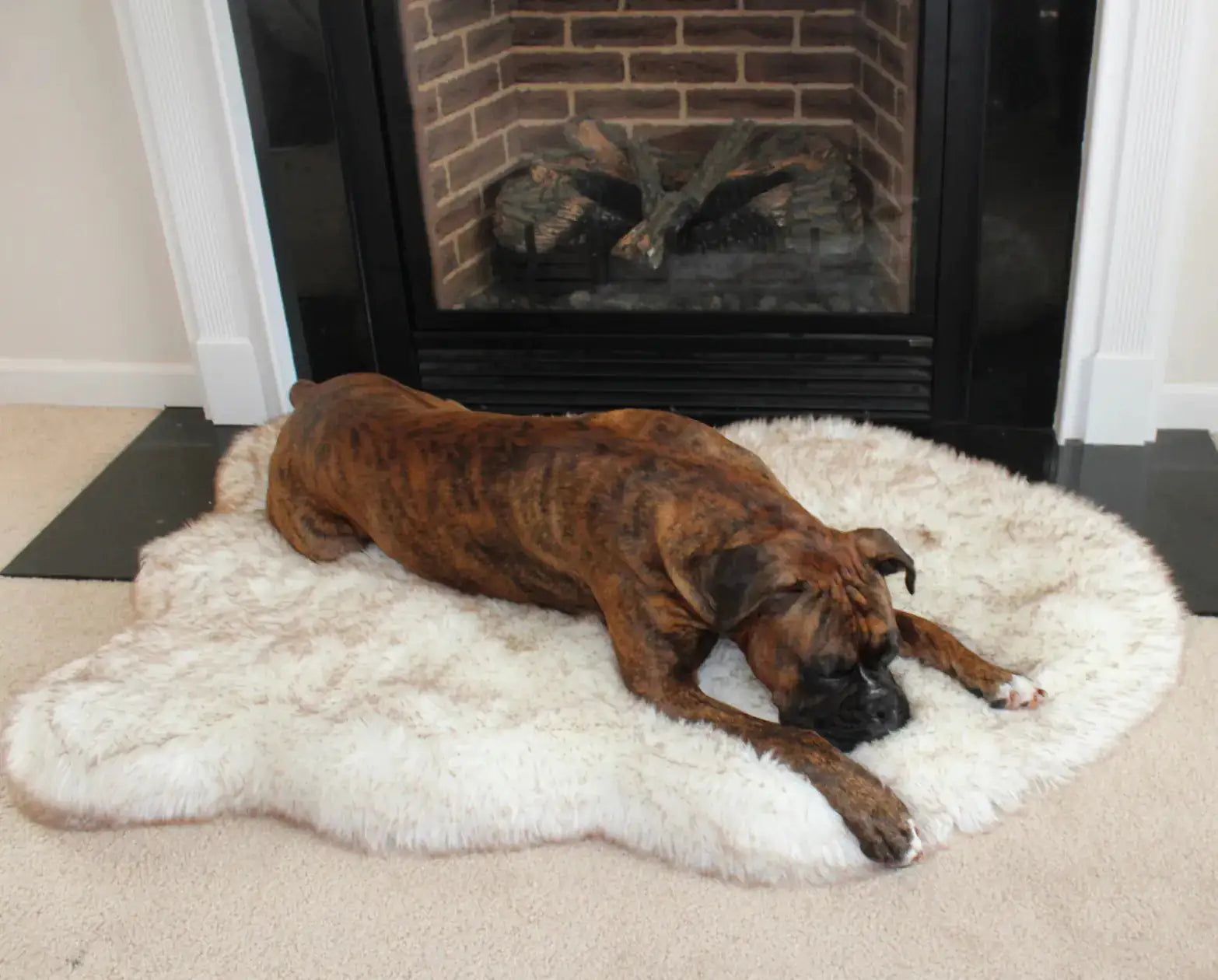 Faux Fur Dog Bed - American Ecommerce