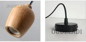 Wood Pendant Lights - American Ecommerce