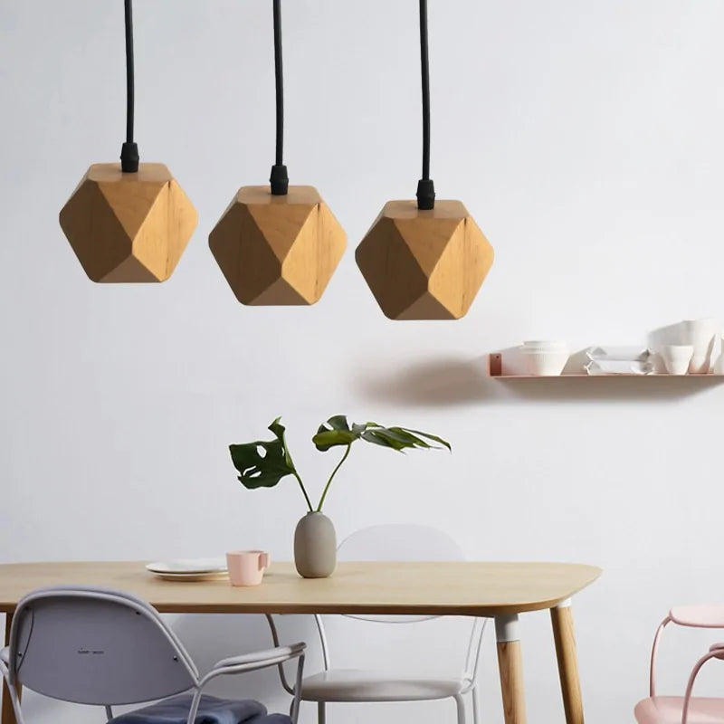 Wood Pendant Lights - American Ecommerce