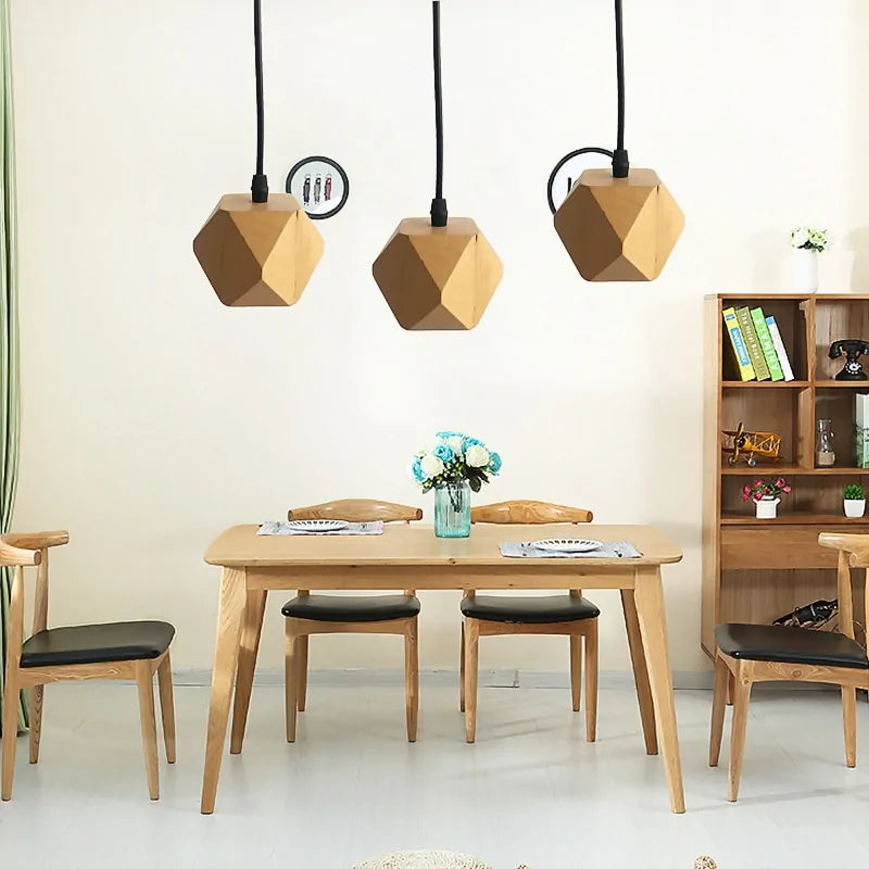 Wood Pendant Lights - American Ecommerce