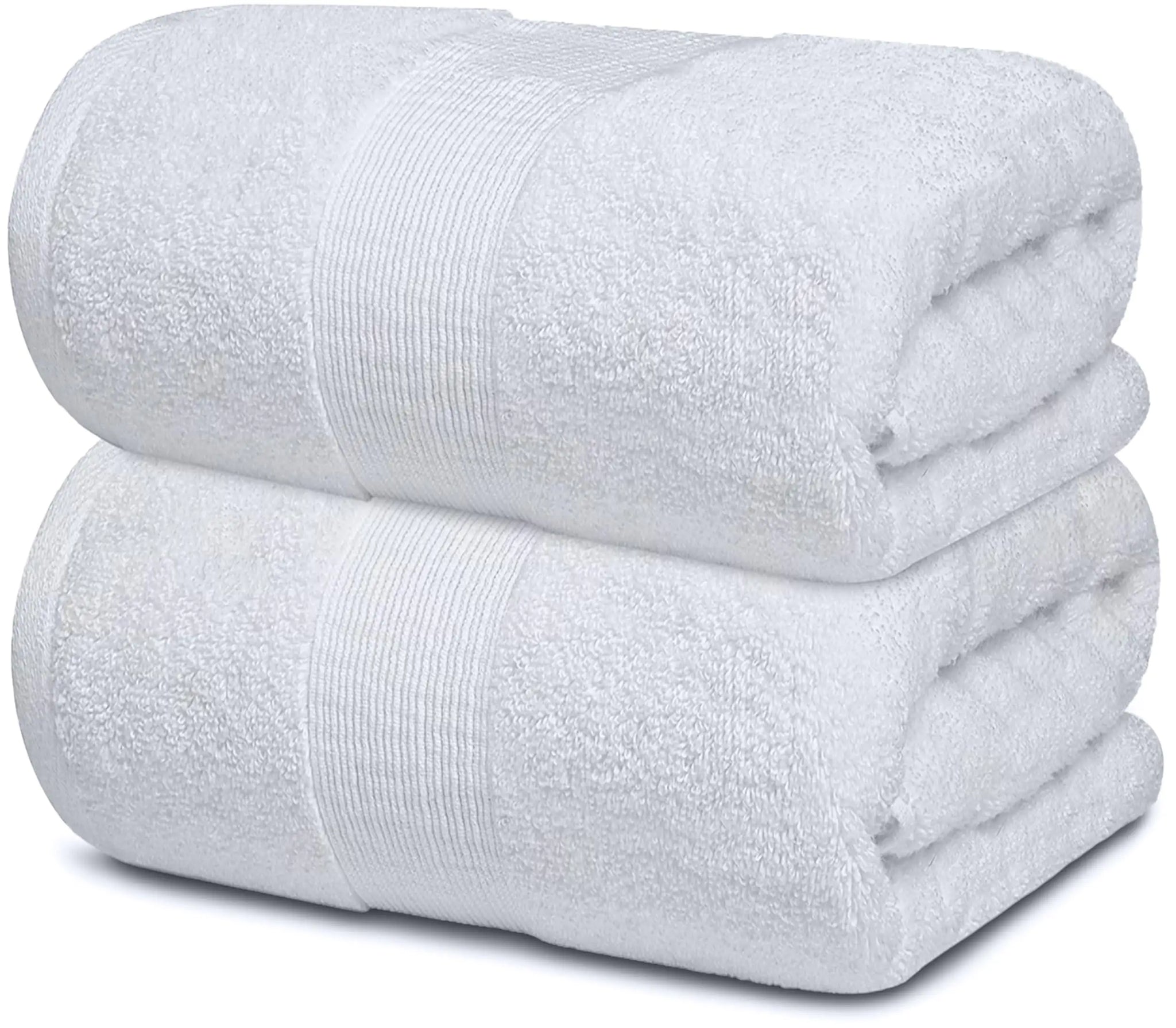 Resort Collection Soft Bath Sheets Towels Set of 2 Oversize Large 35x70 in - American Ecommerce