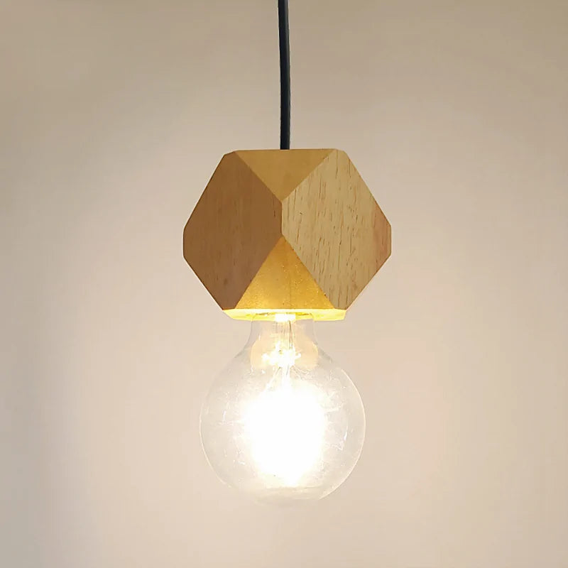 Wood Pendant Lights - American Ecommerce