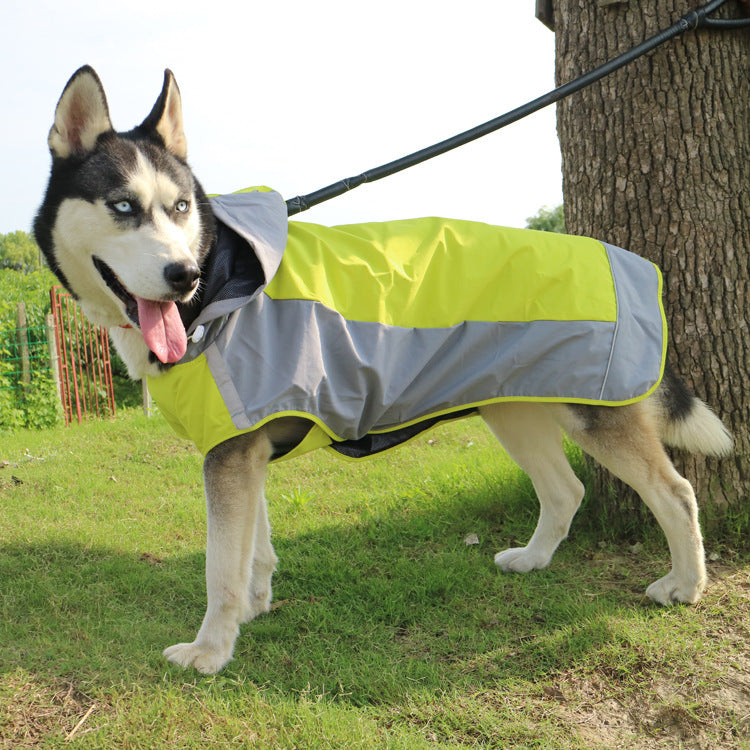 Breathable Hawn Big Dog Raincoat