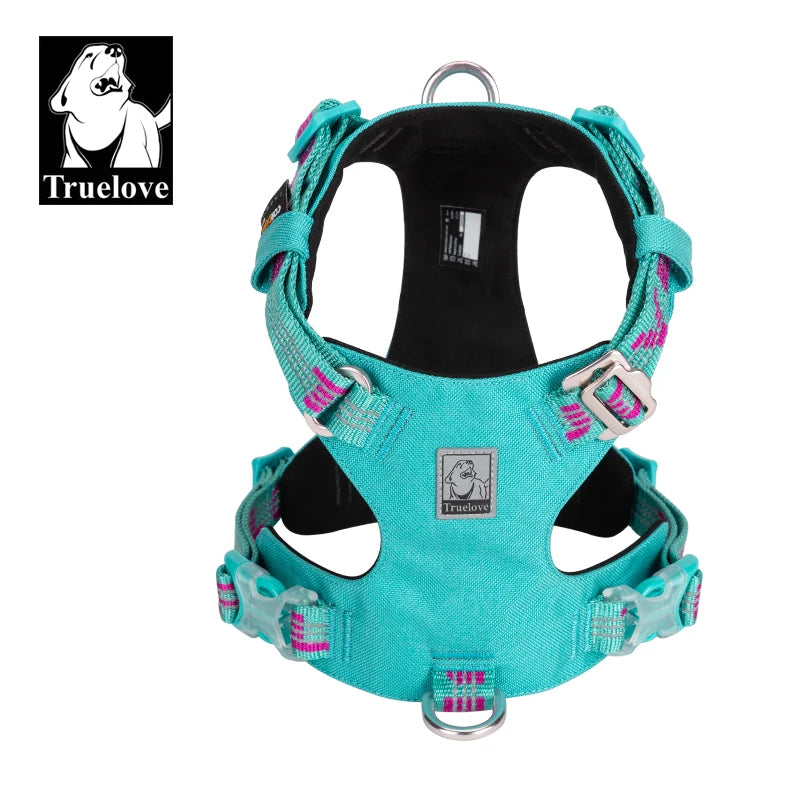 Truelove Ultra-Light Safety Pet Harness for Small, Medium, and Large Dogs